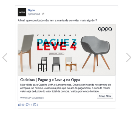Anúncio de promoção da Oppa Anúncio de promoção da Oppa
