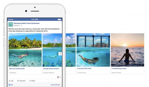 Anúncios Carrossel do Facebook Anúncios Carrossel do Facebook