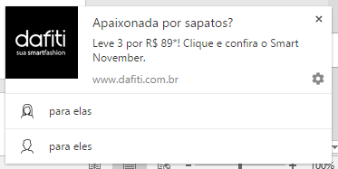 Disparo de push é um dos plug-ins que são tendência no e-commerce