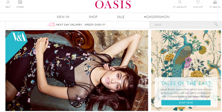 Omnichannel e UX design oasis store exemplo de integracao de omni channel e logistica