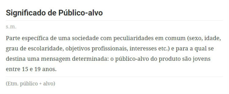 Público-alvo: o que é